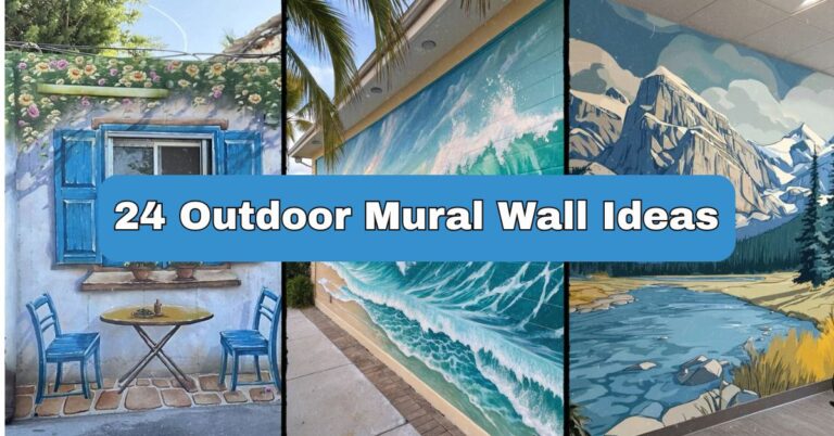 24 Outdoor Mural Wall Ideas That Will Transform Your Blank Exterior Walls