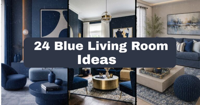 24 Blue Living Rooms Ideas That Will Transform Your Space