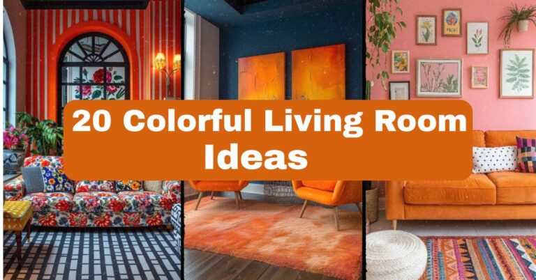 20 Colorful Living Room Ideas That’ll Transform Your Space