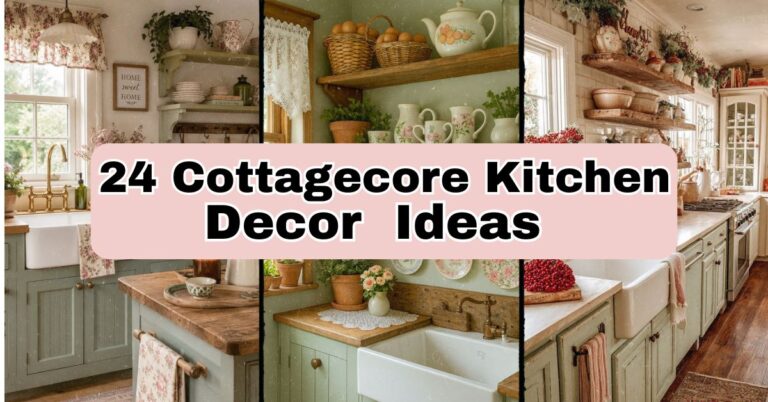 24 Cottagecore Kitchen Decor Ideas That’ll Make Your Space Feel Like a Storybook