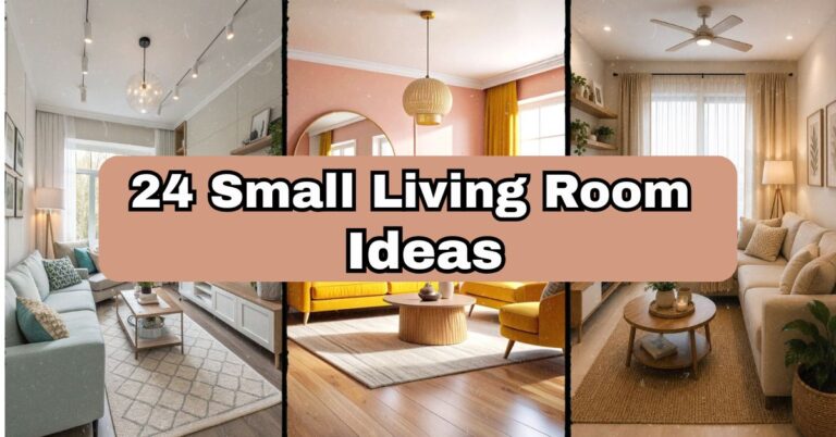 24 Small Living Room Ideas That Actually Work (Not Just Pinterest Fluff)