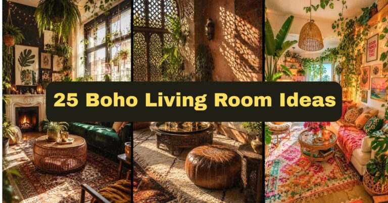 25 Boho Living Room Ideas That Turn Your Space Into a Cozy Retreat