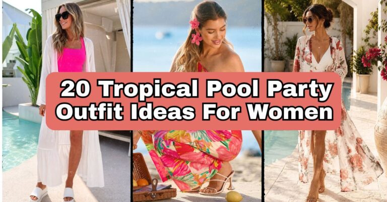 20 Tropical Pool Party Outfit Ideas For Women