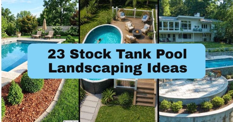 23 Stock Tank Pool Landscaping Ideas That Actually Work