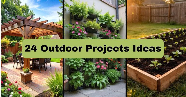 24 Outdoor Projects Ideas That’ll Transform Your Backyard This Season