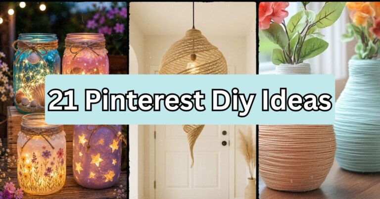 21 Pinterest DIY Ideas That’ll Make Your Home Look Like a Million Bucks
