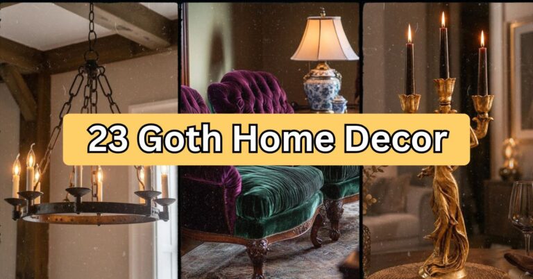 23 Goth Home Decor Ideas That Turn Any Space Into a Dark Sanctuary