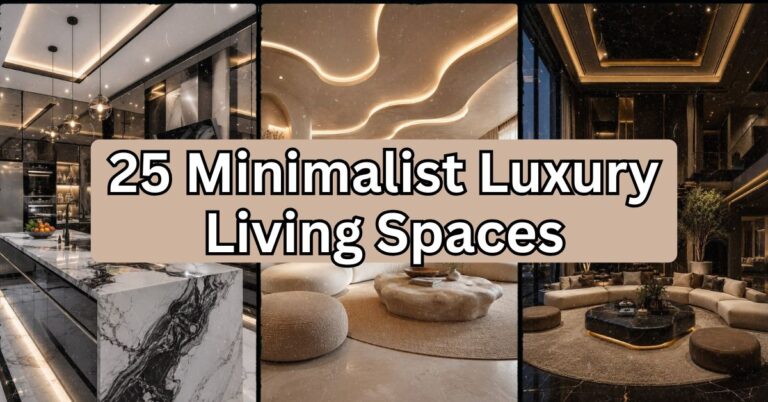 25 Minimalist Luxury Living Spaces That Actually Feel Like Home
