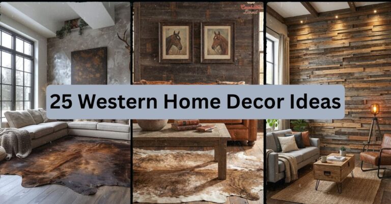 25 Western Home Decor Ideas That Bring Ranch-Style Charm Into Any Room