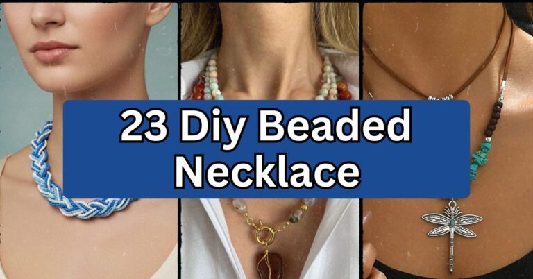 23 DIY Beaded Necklace Ideas That Anyone Can Make at Home