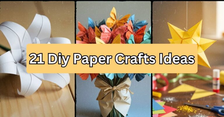 21 DIY Paper Crafts Ideas That Turn Scrap Paper Into Stunning Decor