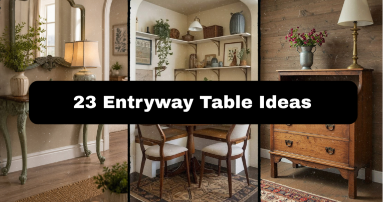23 Entryway Table Ideas That’ll Transform Your First Impression