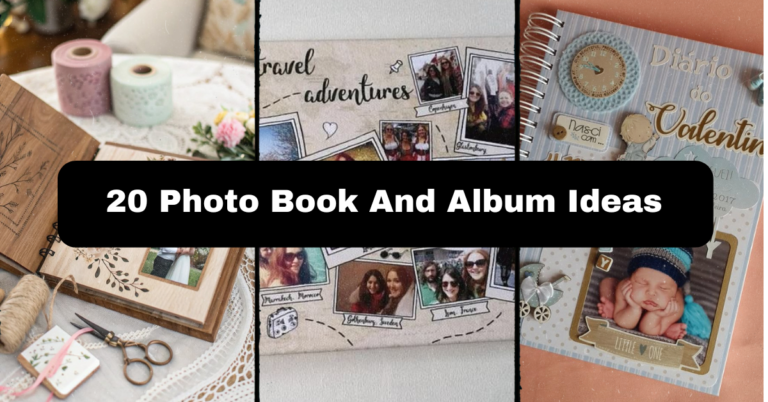 20 Photo Book And Album Ideas That Turn Memories Into Keepsakes