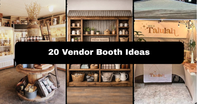 20 Vendor Booth Ideas That Actually Stop Foot Traffic