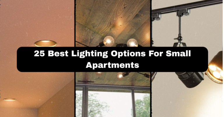 25 Best Lighting Options For Small Apartments