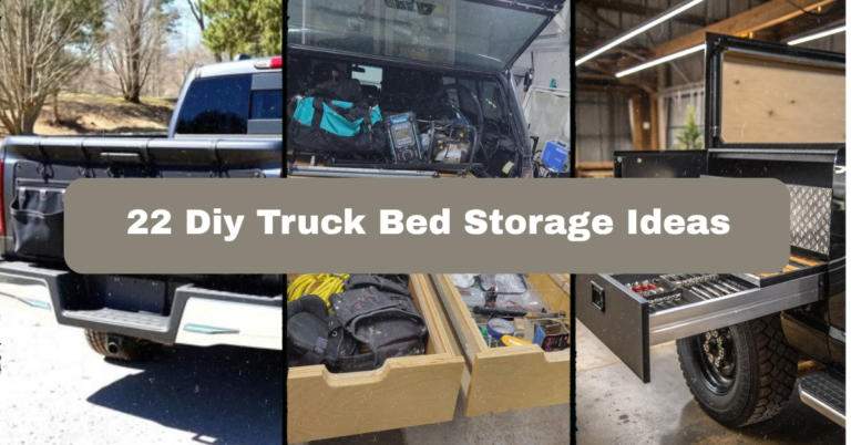 22 DIY Truck Bed Storage Ideas