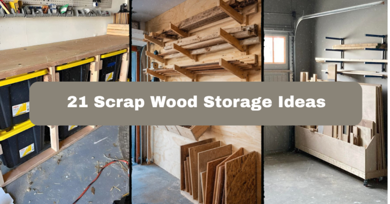 21 Scrap Wood Storage Ideas That Actually Work