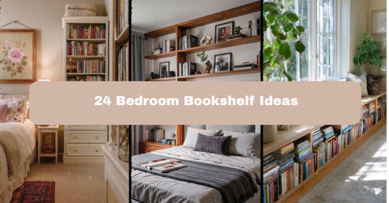 24 Bedroom Bookshelf Ideas That’ll Transform Your Reading Space