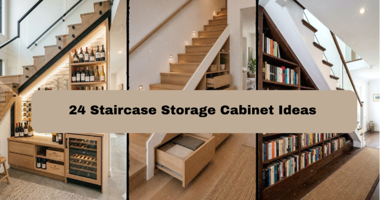 24 Staircase Storage Cabinet Ideas That Turn Wasted Space Into Storage Gold
