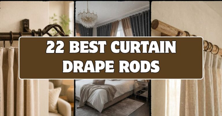22 Best Curtain Drape Rods That’ll Transform Your Windows in 2025