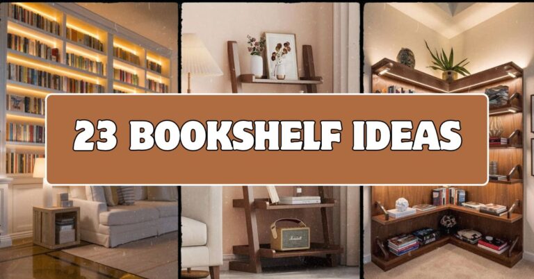 23 Bookshelf Ideas That’ll Transform Your Space (And Actually Work)